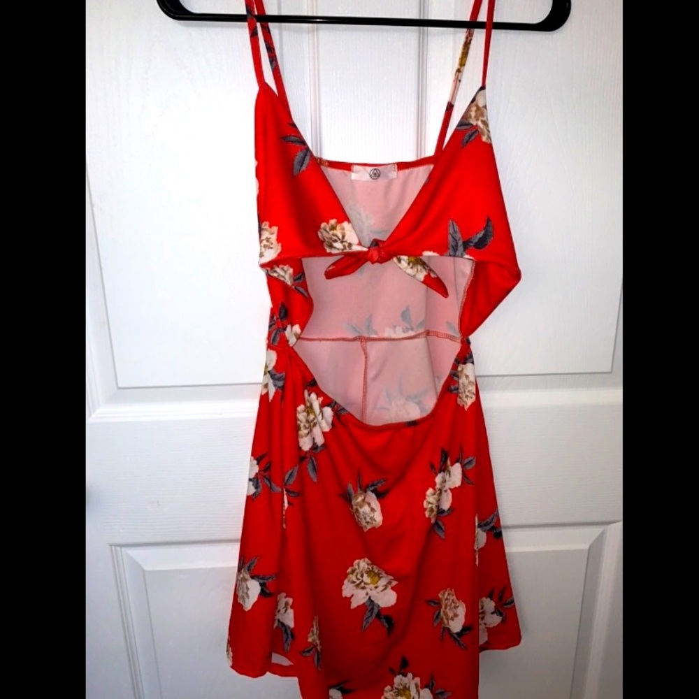 Tie Front Dress